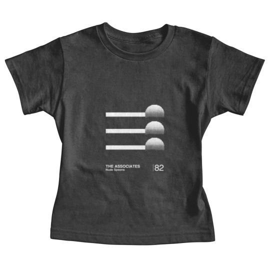 Discover The Associates / Minimalist Graphic Design Fan Artwork - The Associates - Baby Tees