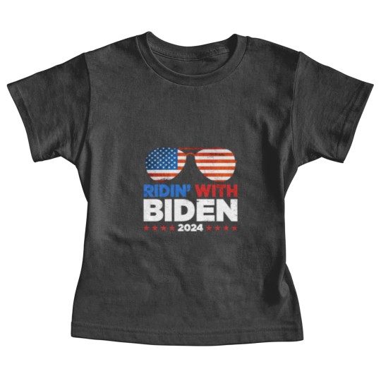 Discover Ridin' With Biden Joe Biden 2024 Election For Pres Baby Tees