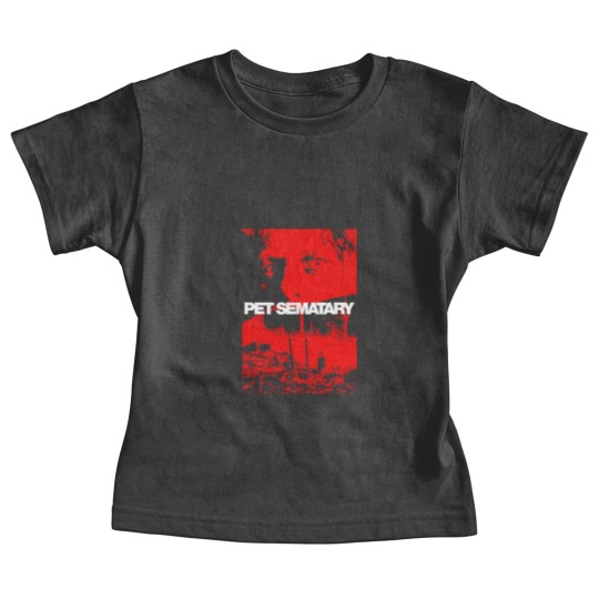 Discover Pet Sematary Poster Art Baby Tees, Pet Sematary Decayed Cat Black Baby Tees