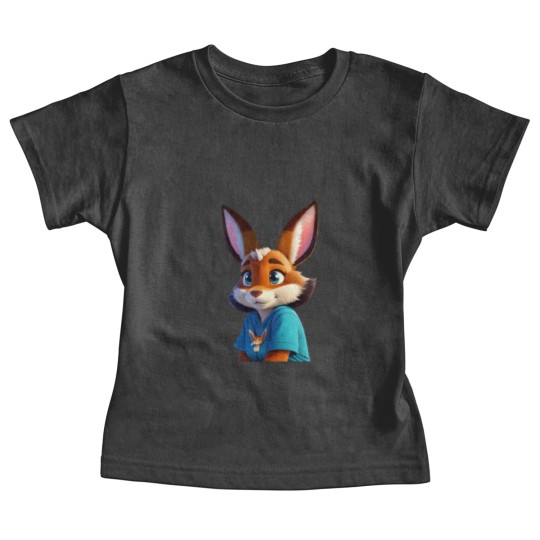 Discover Eeveeish Anthro Girl In Blue Tee Baby Tees