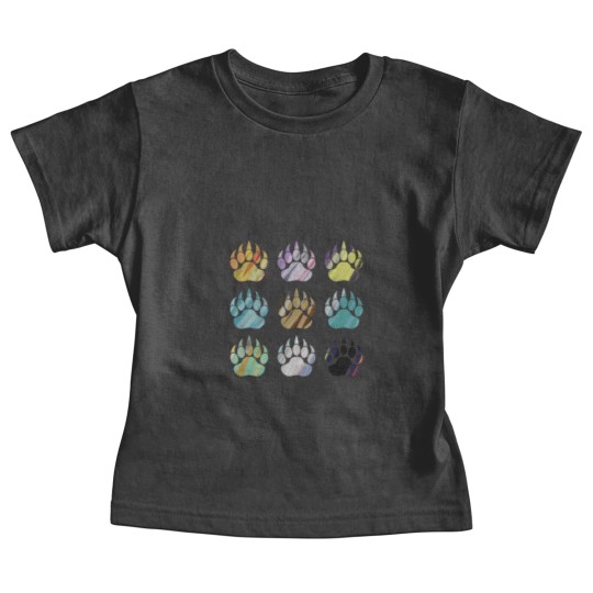 Discover Evolution Paws pastel Baby Tees