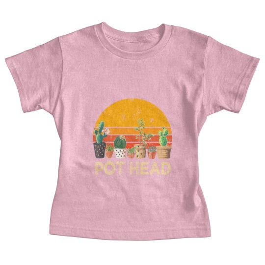 Discover Pot Head Stone Flowers Baby Tees