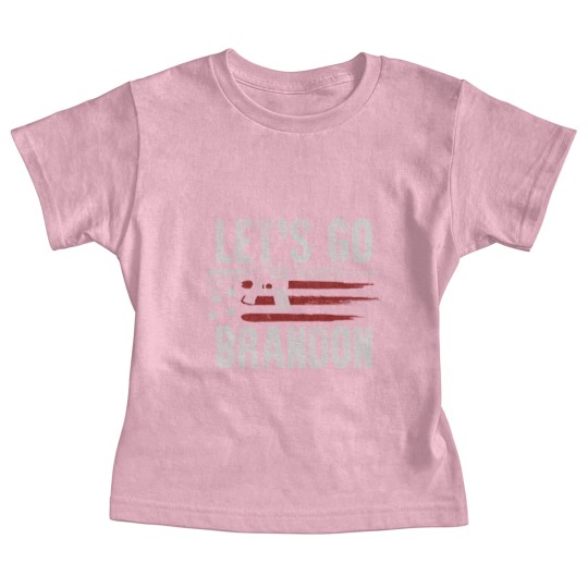 Discover Gun American Flag Patriots Let's Go Brandon  Baby Tees