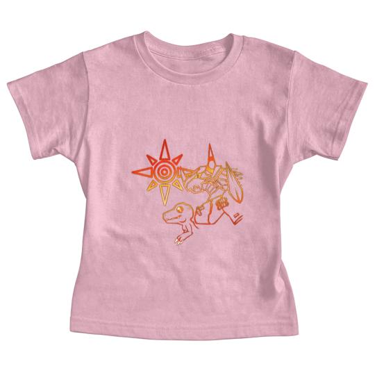 Discover Crest of Courage - Digimon - Baby Tees