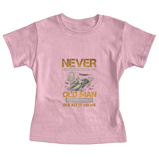 Discover USS Kitty Hawk CV 63 Baby Tees