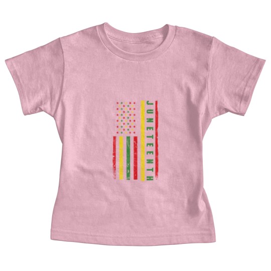 Discover Juneteenth American Flag Emancipation Melanin Black Pride Baby Tees