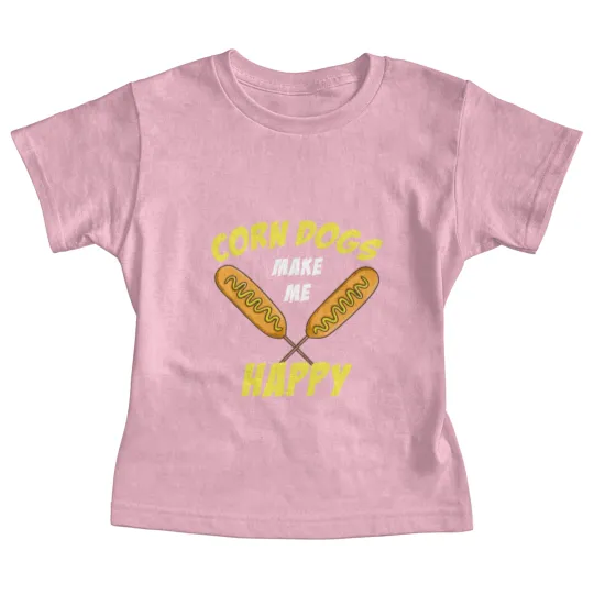 Discover Corn Dogs Corndog Pulled Pork Sausage Party Gift Baby Tees
