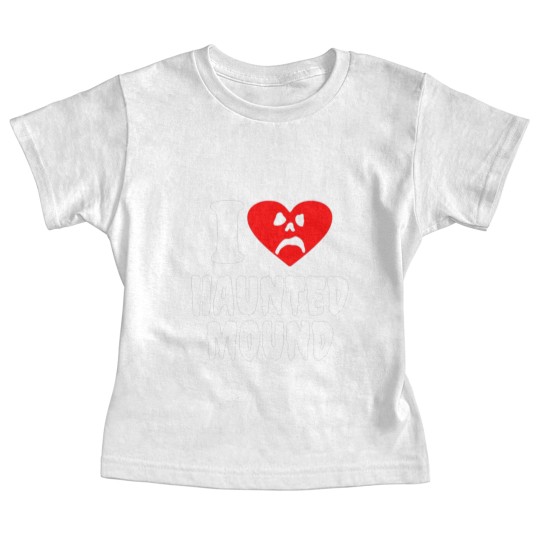 Discover I Love Haunted Mound Baby Tees
