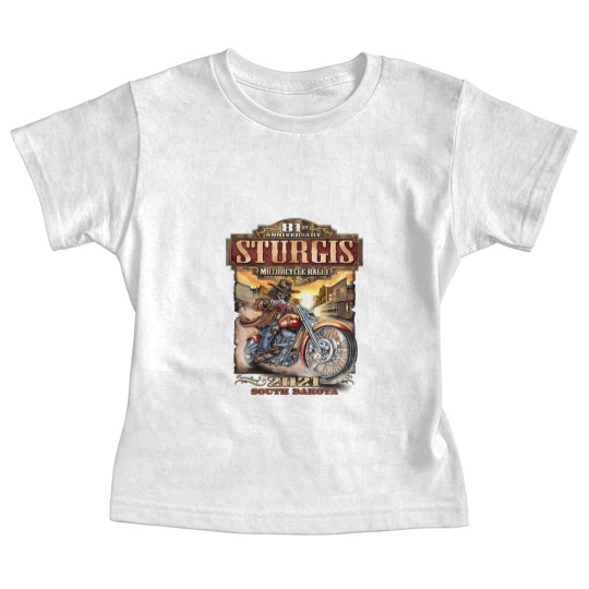 Discover 2021 Sturgis Motorcycle Rally 81st Anniversary Wild Bill Baby Tees