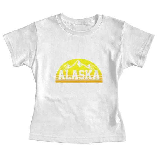 Discover Alaska Vintage Alaska Day Baby Tees