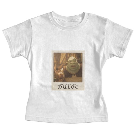 Discover Shrek Welcome To Duloc Shrek And Donkey Polaroid Baby Tees