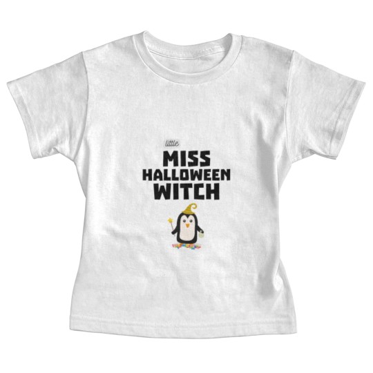 Discover Miss Halloween Witch Penguin gift Baby Tees