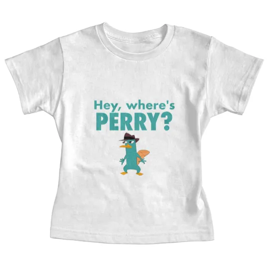 Discover Hey, Where's Perry? - Phineas - Baby Tees