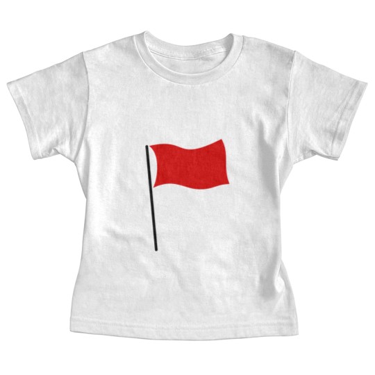 Discover red flag Baby Tees