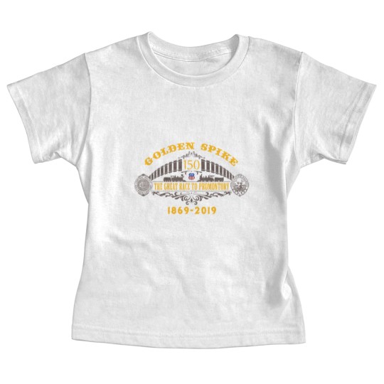 Discover Golden Spike Color UP Logo Baby Tees