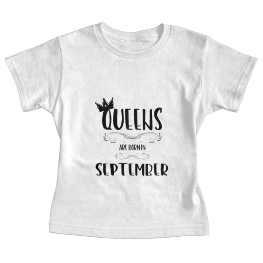 Discover September birthday women ladies queen Baby Tees