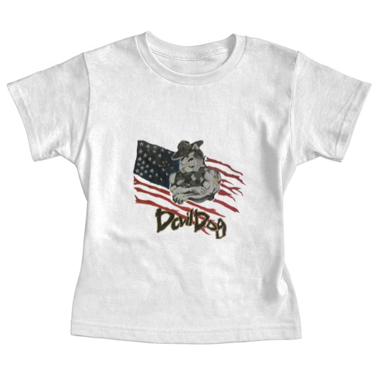 Discover Devil Dog Baby Tees