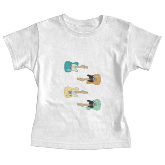 Discover Three Frets T-Style Maple Electric Guitar Pack - Guitar Sticker Pack - Baby Tees