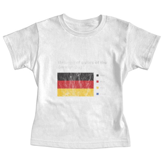Discover Meaning Of Colors Of The German Flag Meme for Baby Tees