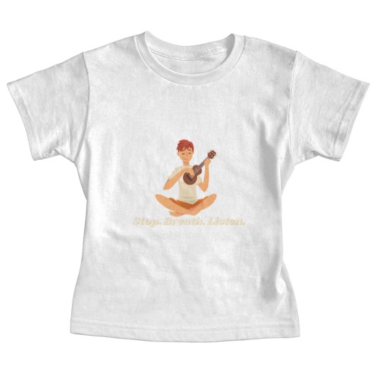 Discover Ukulele stop breath listen play song Baby Tees