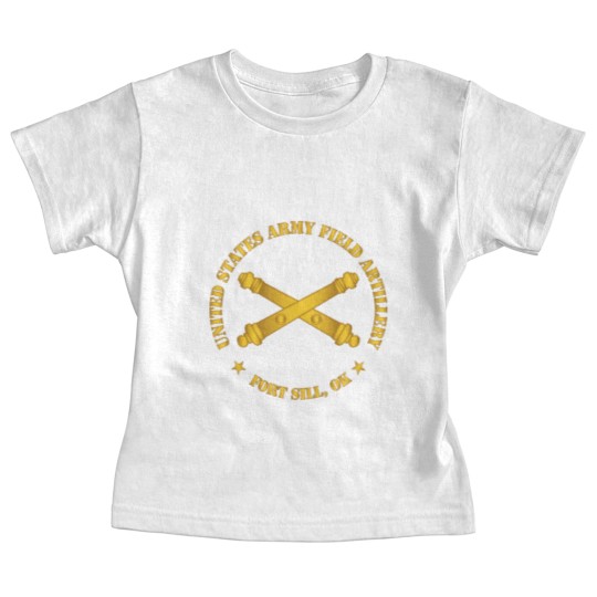 Discover Army US Army Field Artillery Ft Sill Ok w Branch Baby Tees