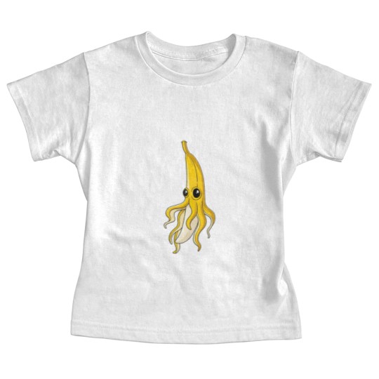 Discover Food Banana Squid Baby Tees