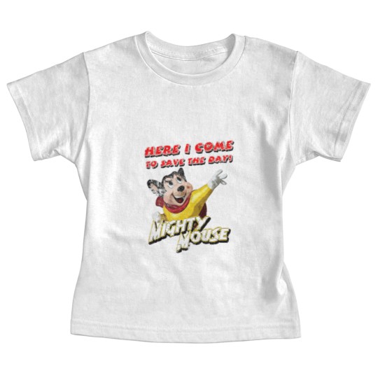 Discover Mighty Mouse, distressed - Mighty Mouse - Baby Tees