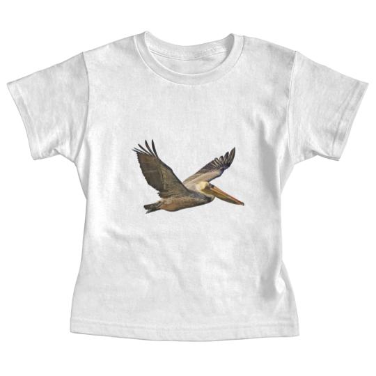 Discover Brown Pelican In Flight Baby Tees