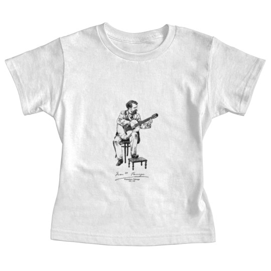Discover Francisco Tárrega-Spanish-classical guitar-Music Baby Tees