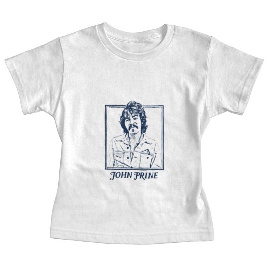Discover John Prine // Retro Style Folk Music Design - John Prine - Baby Tees
