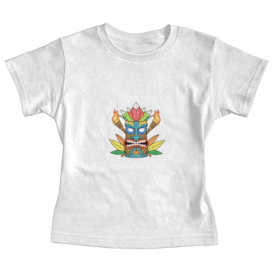 Discover Awesome The Big Kahuna Tiki Gift Print Hawaiian Baby Tees