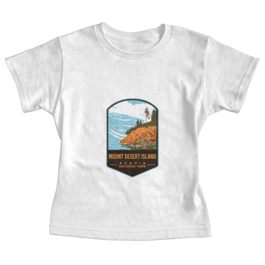 Discover Mount Desert Island Acadia National Park Baby Tees
