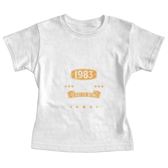 Discover Made In 1983 40 Years Old Gifts 40th Birthday Baby Tees