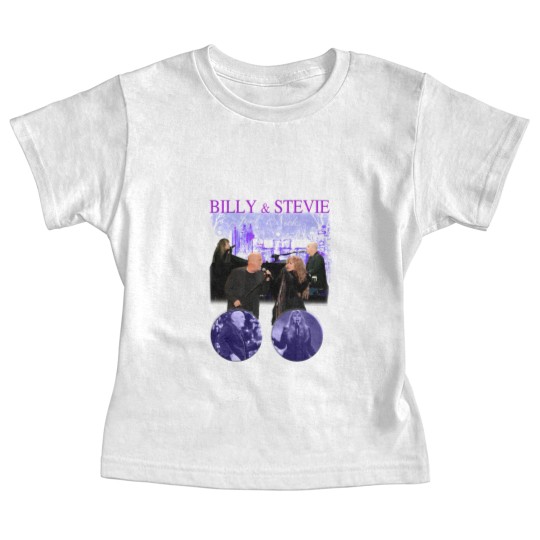 Discover Two Icons One Night Bill Joel and Nick Stevie Tour 2023 Baby Tees