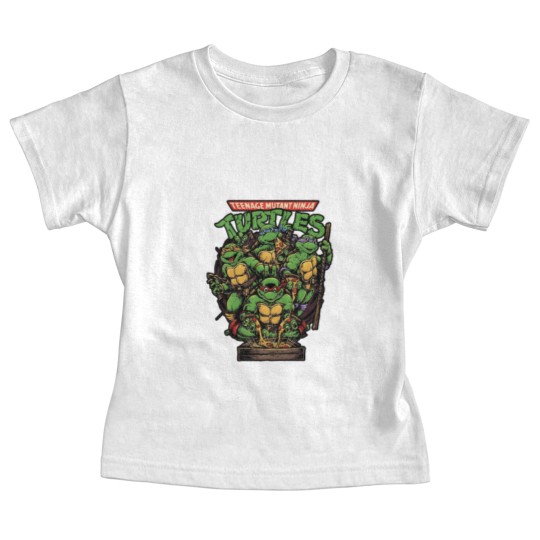 Discover Vintage Ninja Turtle Baby Tees, Teenage Mutant Ninja