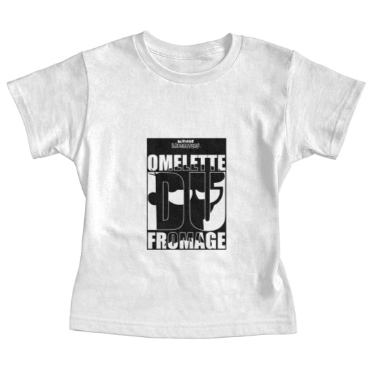 Discover OMELETTE DU FROMAGE Dexters Laboratory ™ Quote Baby Tees
