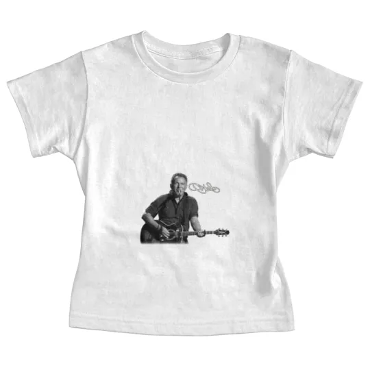 Discover SHUINIU Yes I Am Old But I Saw Bruce-Springsteen On Stage Baby Tees Vintage Gift Black