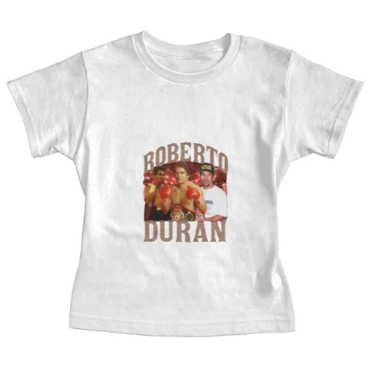 Discover Roberto Duran Baby Tees - Boxing Baby Tees Superstore  - Featuring Gervonta Baby Tees