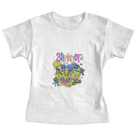 Discover SL.I.P.KN.OT Baby Tees - All Hope Is Gone Baby Tees - The End So Far Merch -  The Gray Chapter Baby Tees