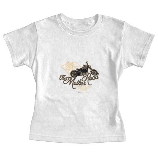 Discover Motorcycle - Route 66 the mother road Baby Tees