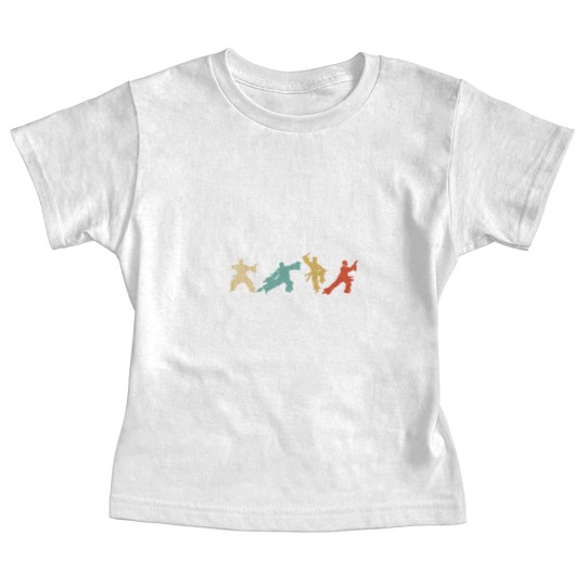 Discover Retro Thai Chi Silhouette Medication Gift Idea Baby Tees