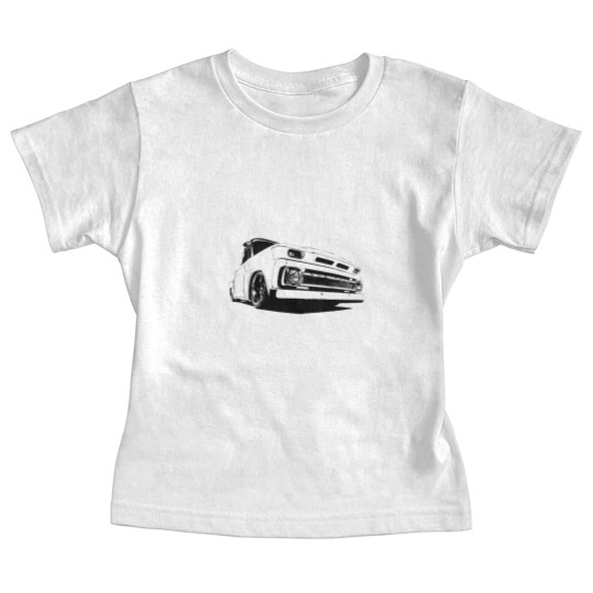 Discover 1965 Chevy C-10 Pickup - stylized monochrome - C 10 - Baby Tees