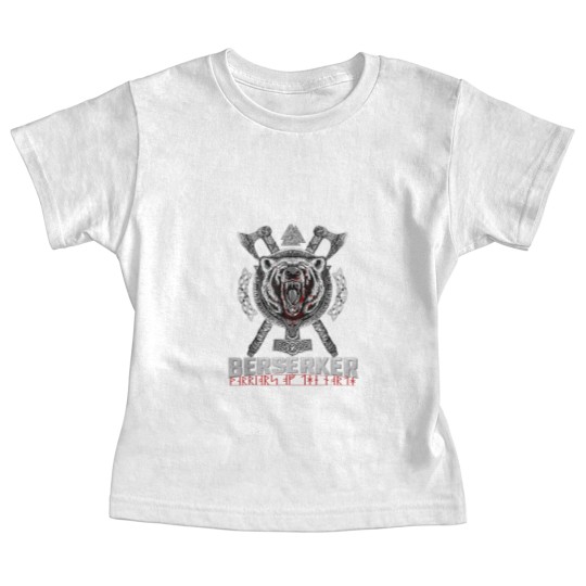 Discover Berserker Viking Norse Pagan Bear Warrior Baby Tees