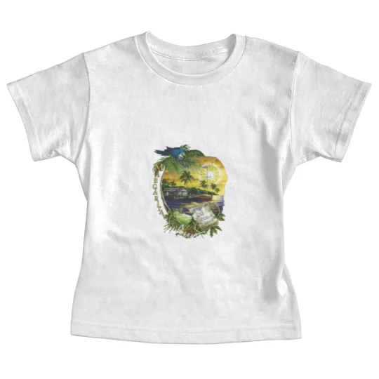 Discover Jimmy Buffett 1983 One Particular Harbor Signature Baby Tees