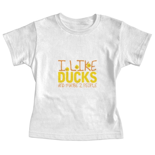 Discover Ducks Joke Pun People Duck Duckling Ducky Baby Tees