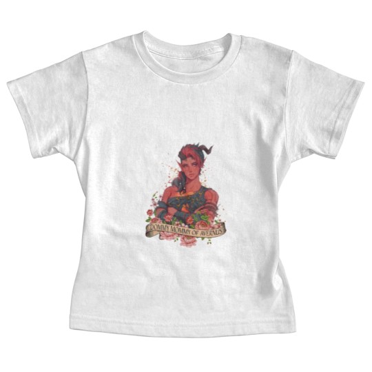 Discover Karlach Dommy Mommy of Avernus Boho  Baby Tees, Baldur's gate 3 merch Baby Tees, Video games Baby Tees