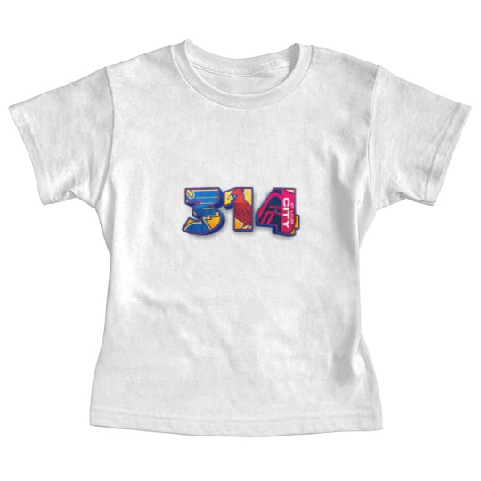 Discover Area Code St. Louis STL 314 Baby Tees