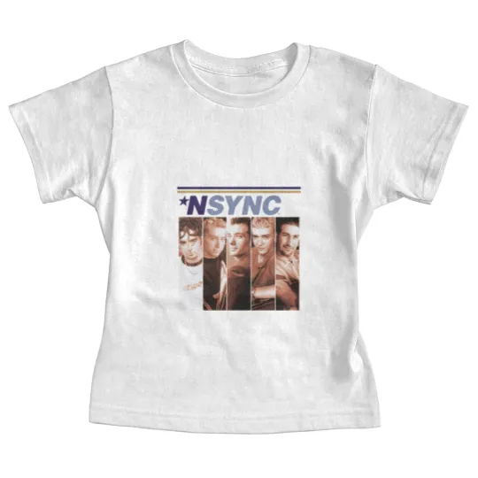 Discover Vintage NSYNC Boxes White Baby Tees Gift For Men Women S-3XL
