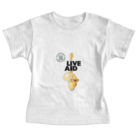 Discover Live Aid Concert Music Gig Event Live 1985 Wembley 80s Baby Tees