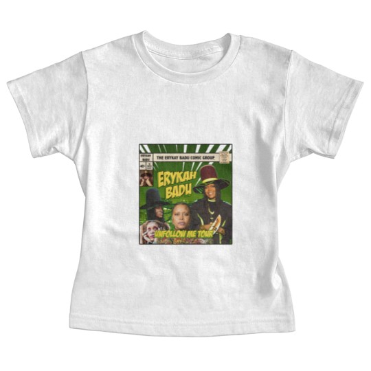 Discover Erykah Badu Comic Baby Tees, Erykah Badu Bootleg Baby Tees, Erykah Badu Baby Tees